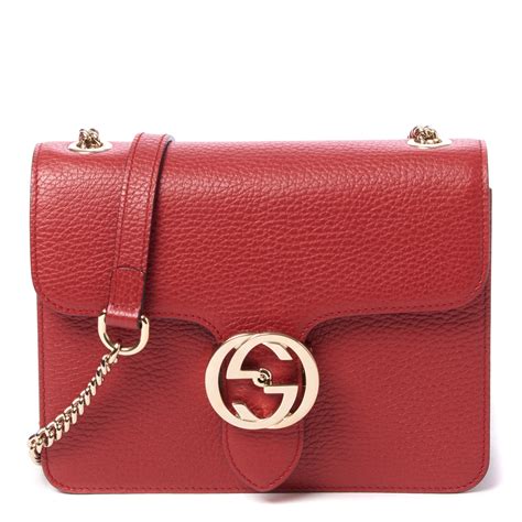 gucci dollar interlocking g shoulder bag|gucci interlocking bag small.